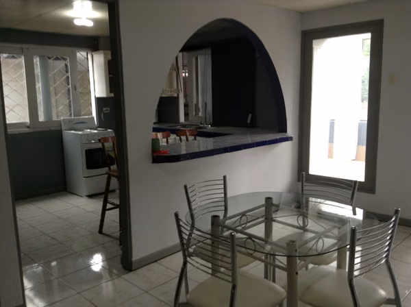 Apartment with a light and water chamber included