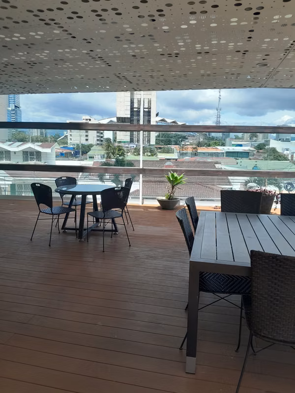 Contempla el amanecer  desde la privacidad de tu balcon