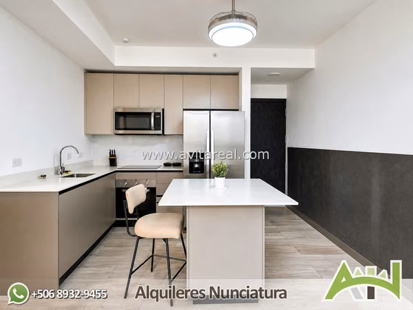 Apartamento amueblado de 1 habitacion | Nucleo Sabana