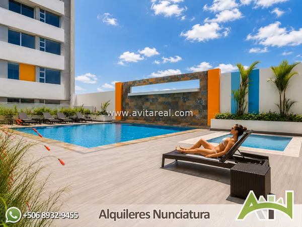 Apartamento amueblado de 3 habitaciones | Torre Ámbar