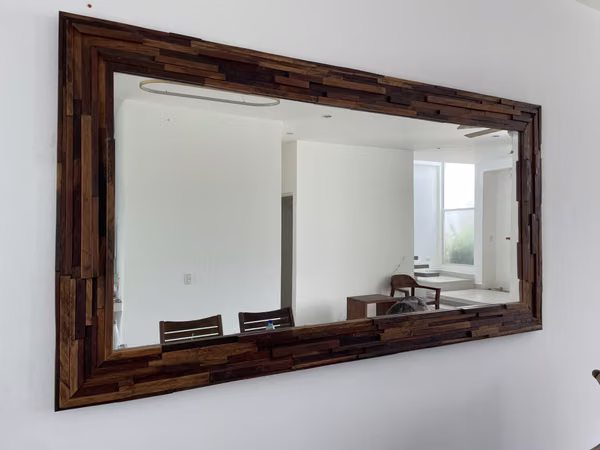 Large-format mirror