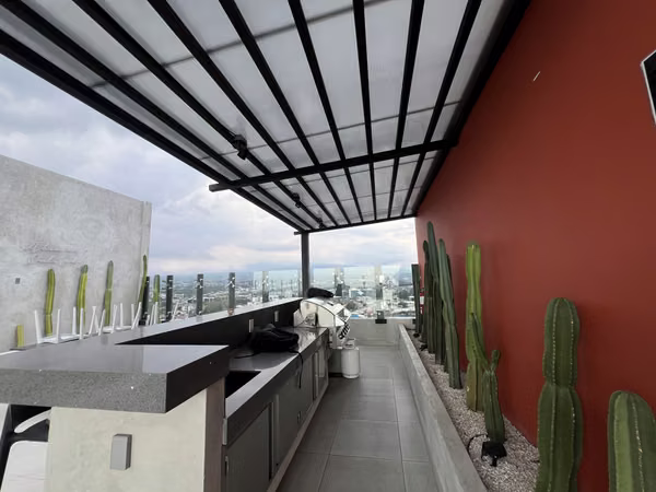 Estudio Amoblado en Alquiler en Barrio Escalante – 34m²