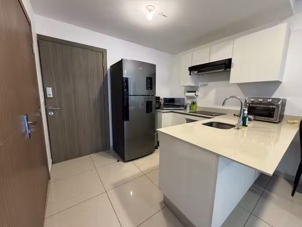 Venta Apartamento amoblado Condominio Bambú Rivera, Tibás. VTJ165