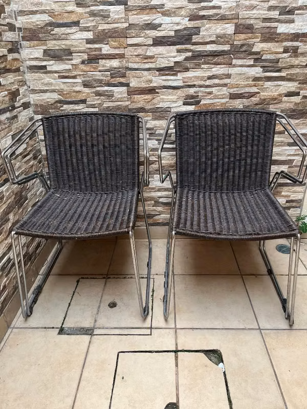 Sillas para terraza o exteriores (también interior)