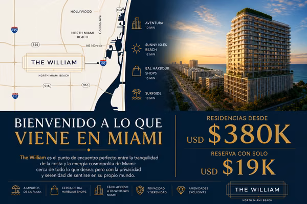 Apartamentos de Inversión en Miami