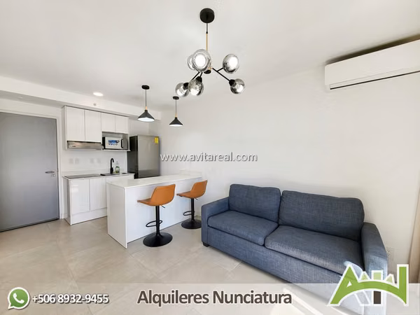 Furnished apartment in Nunciatura + AC