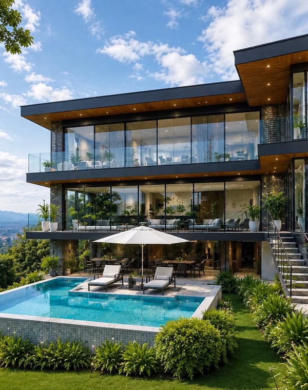 Residencia contemporánea en condominio — de Escazú
