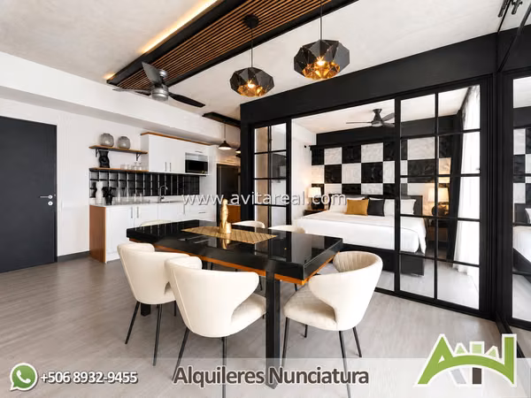 Apartamento amueblado de 2 habitaciones | Secrt Sabana