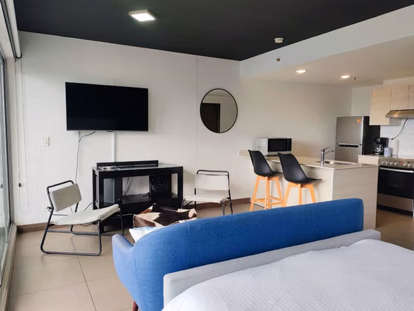 APARTAMENTO AMOBLADO NUNCIATURA ROHRMOSER  1 DORM