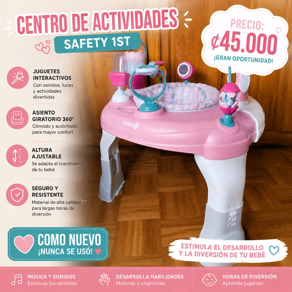 Mesa multiusos de bebé
