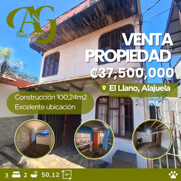 Venta Propiedad El Llano de Alajuela. VAG138