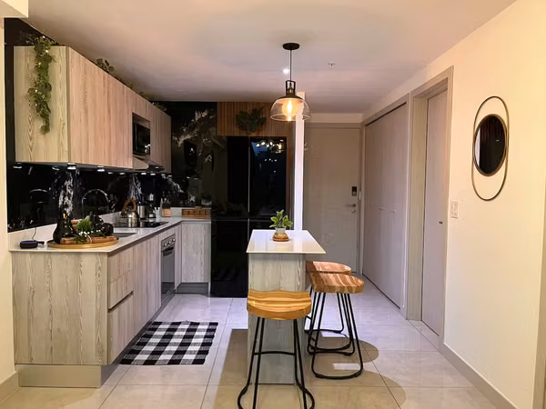 Se vende apartamento amueblado en Nucleo Sabana
