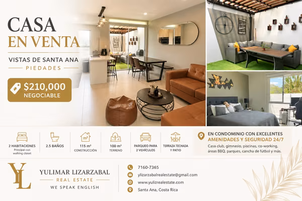 Modern Home for Sale | Vistas de Santa Ana – Piedades
