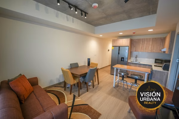 Apartamento Amueblado de 1 Habitación para Estrenar en Torre JANE, Rohrmoser