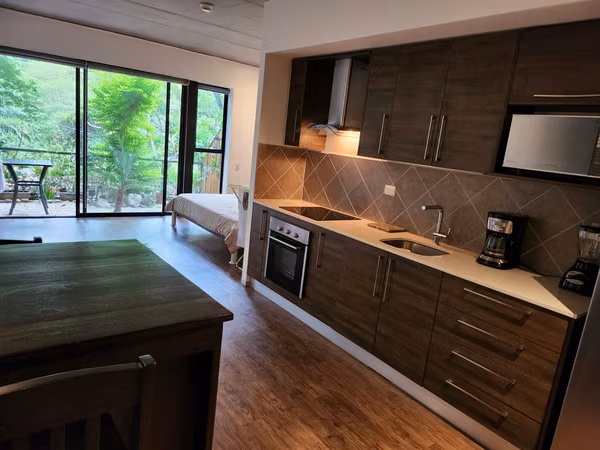 Loft amueblado en venta en Brasil de Santa Ana: Un oasis de diseño y calma (ref : 104)