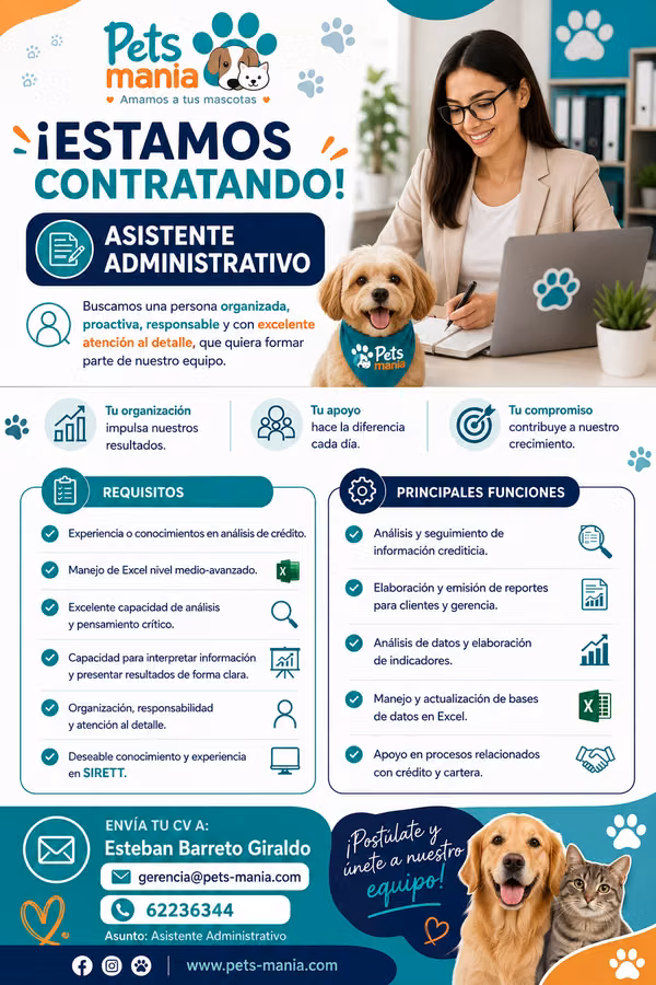 ASISTENTE ADMINISTRATIVO
