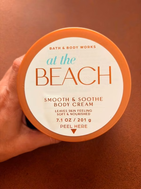Cremas y aguas refrescantes de bath and body works