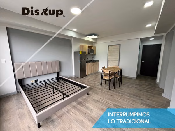 Furnished studio apartment for rent (utilities included). Freses, Curridabat