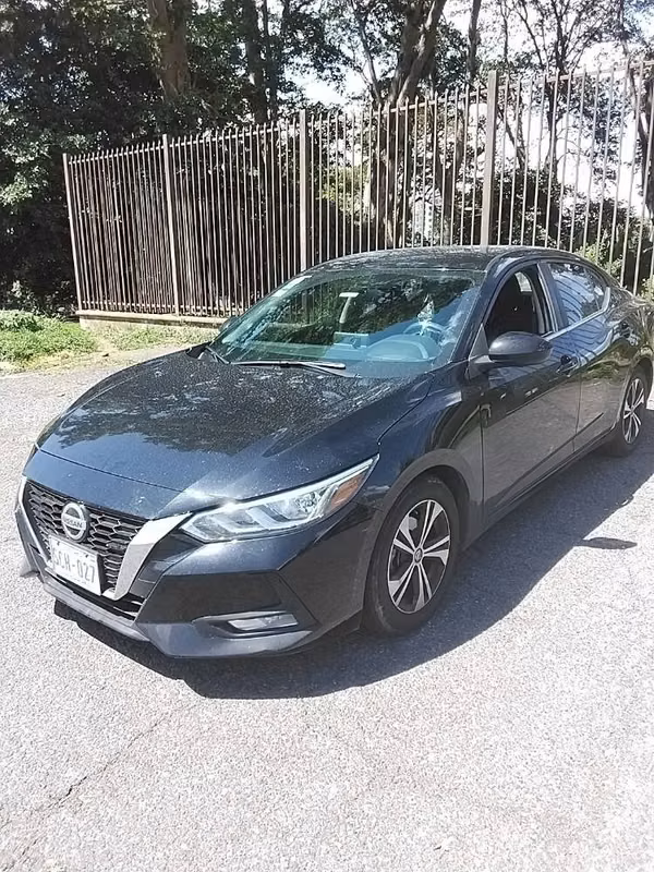 NISSAN SENTRA 2020 AUTOMÁTICA GASOLINA NEGRO