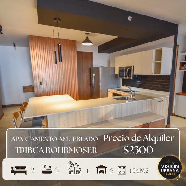 Furnished 2-Bedroom Apartment in TriBca
