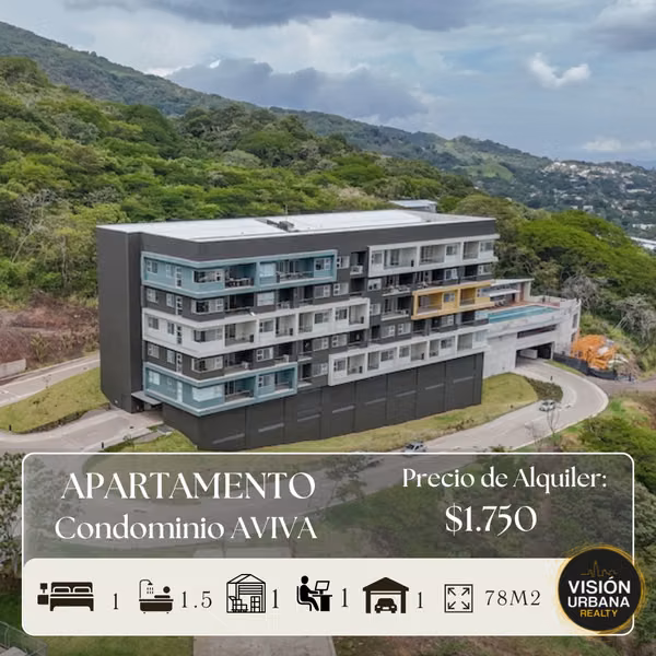 1-Bedroom Apartment with Appliances + Flex Space in AVIVA
