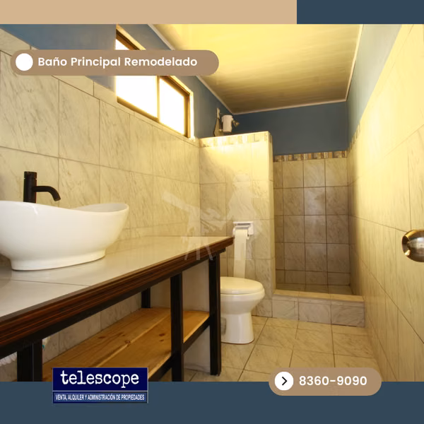 Venta de Casa remodelada de 3 Hab, Urbanización Llobet de Alajuela Centro
