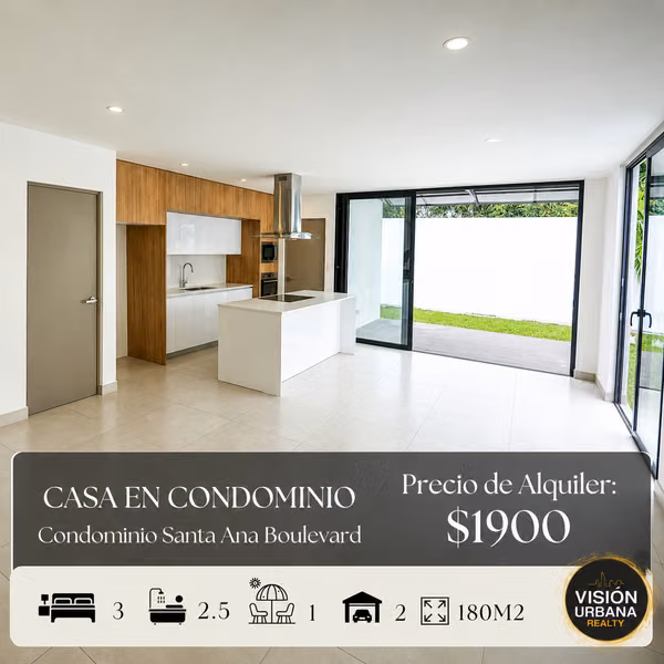 Casa de 3 Habitaciones en Pozos de Santa Ana