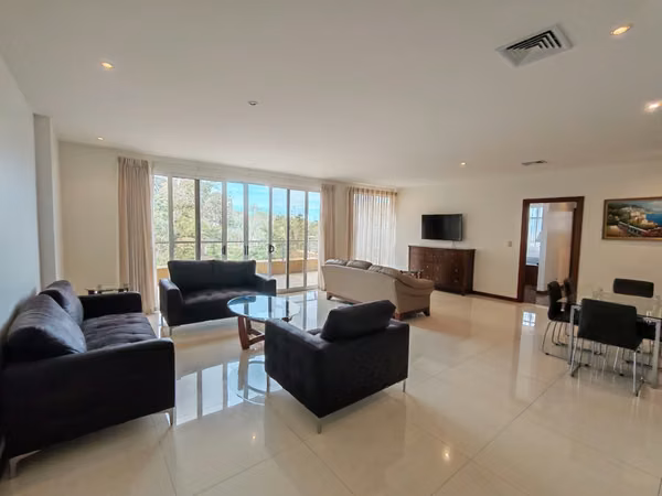 Furnished apartment for rent in San Rafael de Escazú.