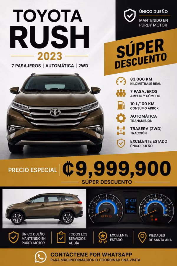 Toyota Rush 2023