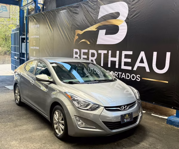 HYUNDAI ELANTRA GLS 2014 GRIS AUTOMÁTICO