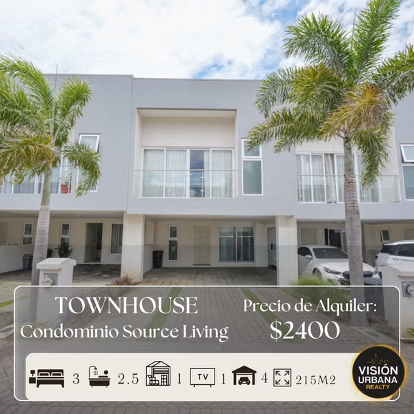 3 Bedroom House with Appliances in Source Living Condominium