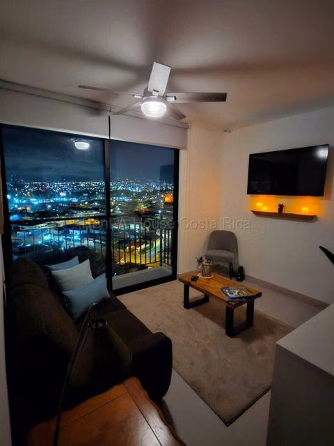 Furnished apartment for rent in San Sebastián, San José.