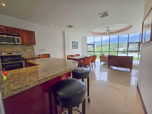 RIVERSIDE SAN RAFAEL ESCAZU! FURNISHED APARTMENT WITH VIEW