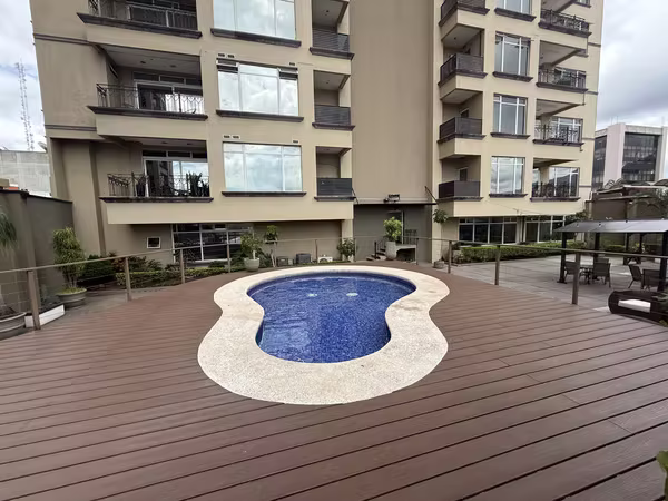 Se alquila apartamento amueblado con línea blanca
