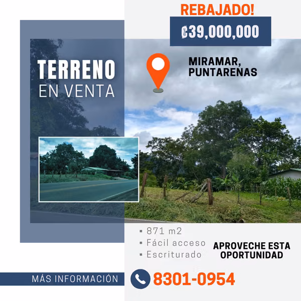REDUCED! LOT USE MIXED LOOK AREA 871 M2