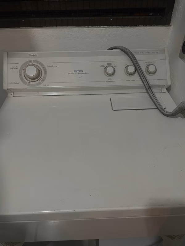 Secadora de ropa eléctrica Whirlpool