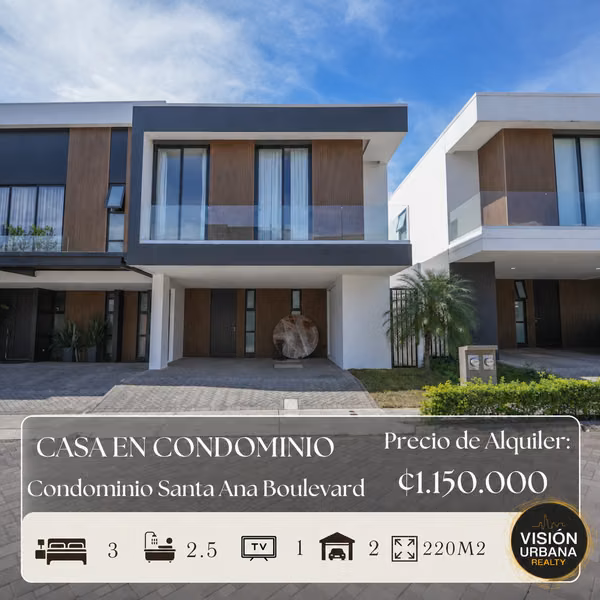 3 Bedroom House + TV Room in Pozos de Santa Ana