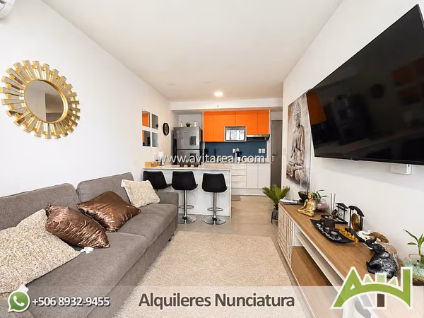 Apartamento amueblado 2 habitaciones | Sky Garden