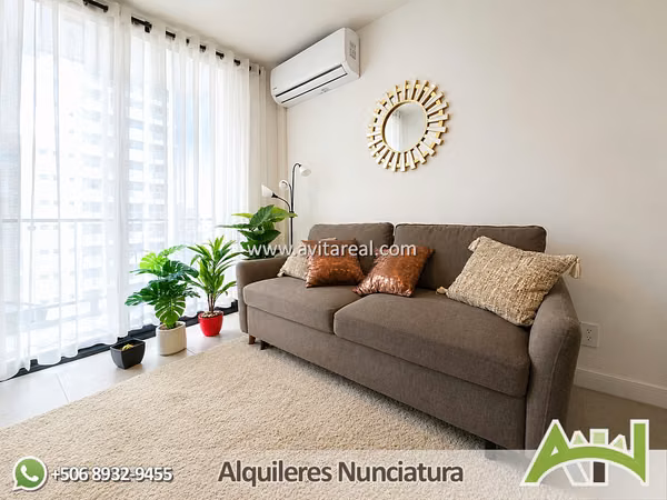 Apartamento amueblado 2 habitaciones | Sky Garden