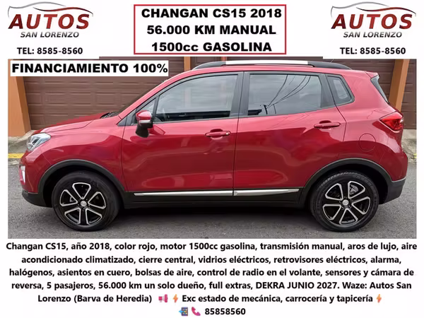 CHANGAN CS15 2018 MANUAL