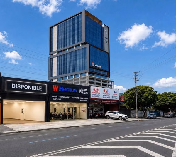 A new LOCAL 300 m ², SPACE AND SPECCULAR LOCAL TRADE ENTRY IN AVE. 10- SAN JOSE 4 parking lots