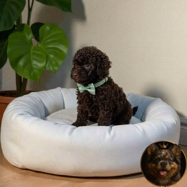 French Poodle Chocolate