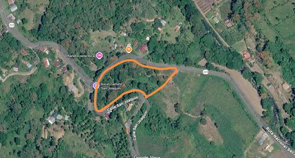 Unique Opportunity: 41,758m² of Land in Tucurrique, Cartago with Views and Road Access