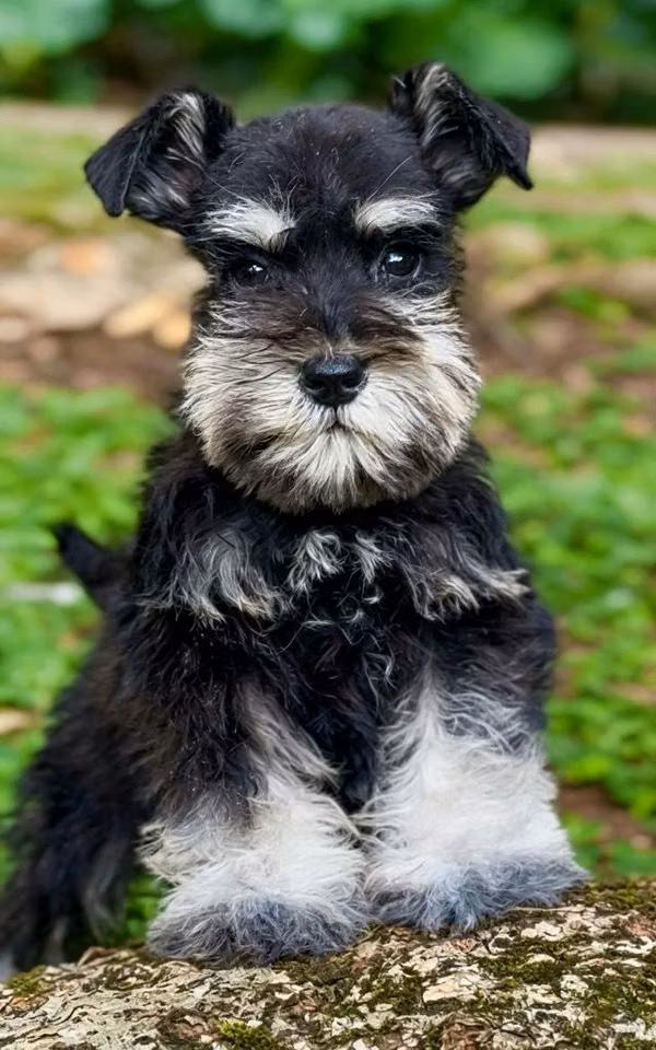 Black and Silver Thumbnail Schnauzer