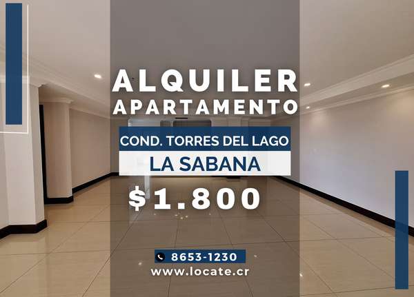 Apartment for rent in Torres del Lago, La Sabana