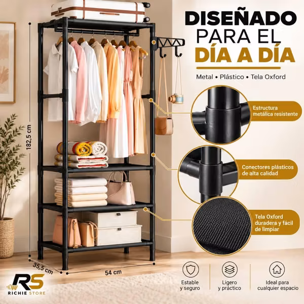 Wear Organizer with Percher and Several Levels