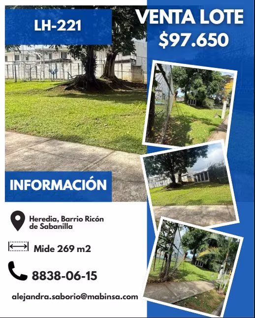 LH-221 SALE OF HOUSING LOT HEREDIA