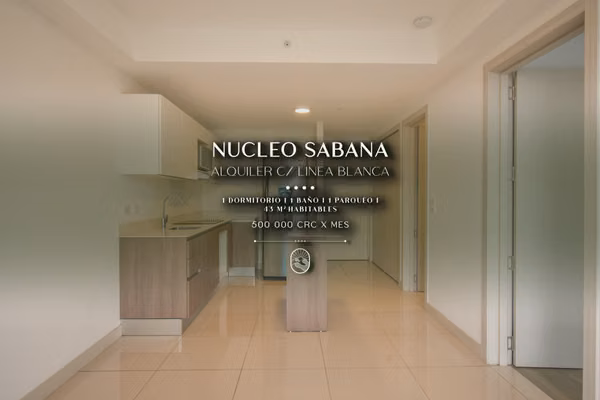 APARTAMENTO 1 HAB EN ALQUILER EN NÚCLEO SABANA | LA SABANA, SAN JOSÉ