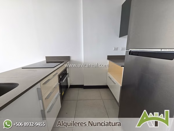 Apartamento amueblado de 1 habitacion | Torre Rohrmoser