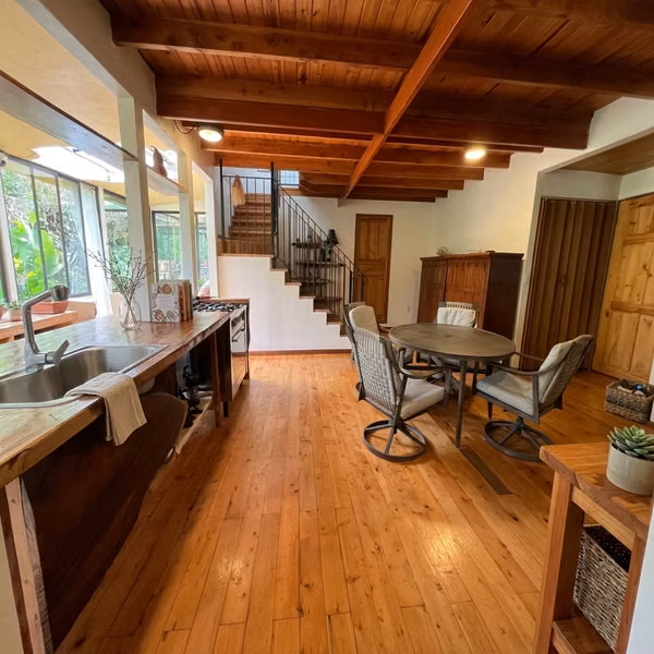 Residence in connection with nature and permaculture, La Carpentera